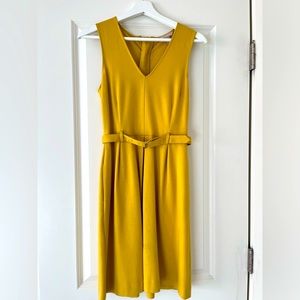 Banana Republic Yellow Dress 0P